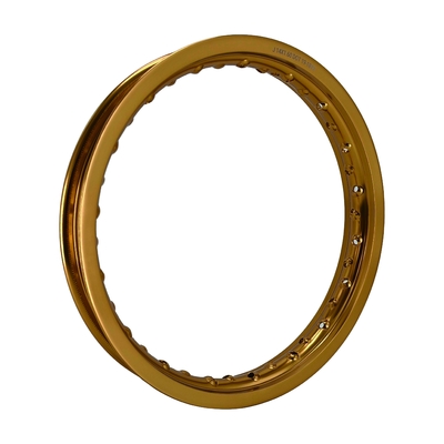 Gold neueste Retro Anodisierung 14x1.40 Motorradräder
