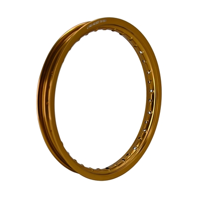 Gold neueste Retro Anodisierung 14x1.40 Motorradräder