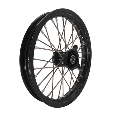 Perfektes Ersatz-Kind-Rad-Set für Pitbike für KTM 65 SX 2002-2024 Silber Schwarz