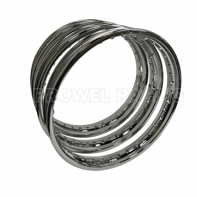 Stahlradfelgen für Motorräder 2,15x18 Chromfelgen aus Stahl