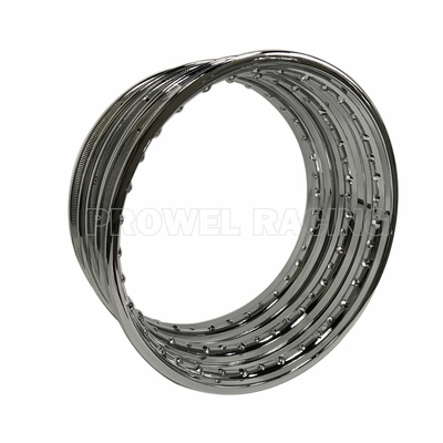 Stahlradfelgen für Motorräder 2,15x18 Chromfelgen aus Stahl