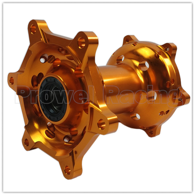 Präzisions-CNC-Bearbeitung Orange MX Vorder-Hinterrad-Knotenpunkte für KTM 125-530 2003-2017