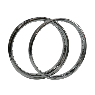 WM 1,85-18 Zoll 36 Löcher Motorrad Chrom Stahl Radfelge