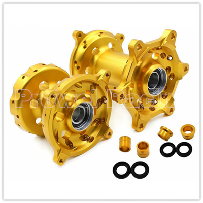 Motorrad CNC Vorder-Hinterräder Drehscheiben Kits in Silber für RMZ 250 07-18 RMZ 450 05-18