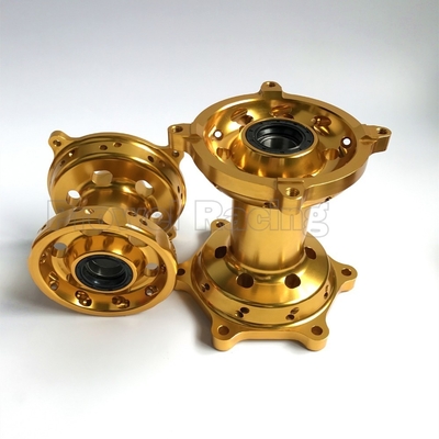 Motorrad CNC Vorder-Hinterräder Drehscheiben Kits in Silber für RMZ 250 07-18 RMZ 450 05-18