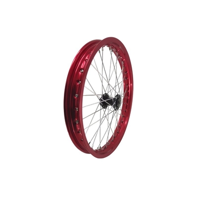 16 Zoll rotes Motorrad Felgen und Radsätze Aluminiumlegierung für optimale Leistung