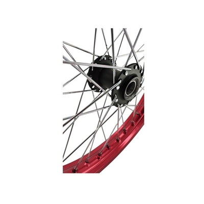16 Zoll rotes Motorrad Felgen und Radsätze Aluminiumlegierung für optimale Leistung