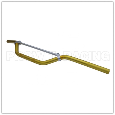 Silberfarbige Aluminium-Griffe für Dirt Bike ATV Quad Cross Bar Einfache Installation