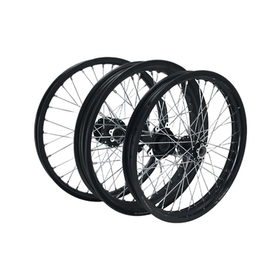 17 Zoll schwarze Motorradräder Ersatzteile