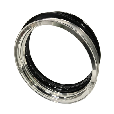 Akront-Stil Valanced Alloy Motorradfelgen 1,85-18 &quot;Rotradfelgen für Vintage-Bikes
