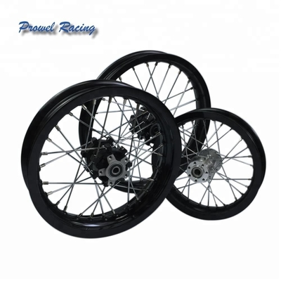 Aluminium 6061 T6 Pit Bike Wheel Set 1.60x12 für ein hervorragendes Fahrerlebnis