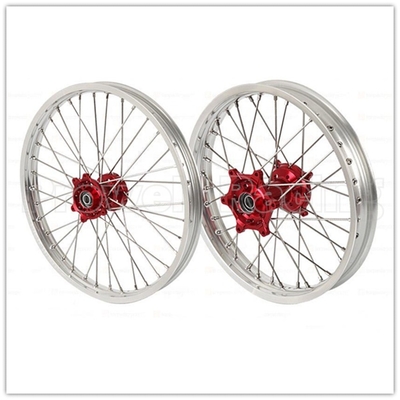 1.60-21&quot; und 2.15-19&quot; Hinterrand Custom Made Aluminiumlegierung Spoke Räder für CRF 125