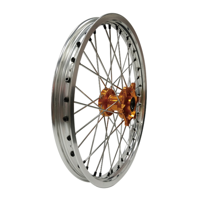 1.60-21&quot; und 2.15-19&quot; Hinterrand Custom Made Aluminiumlegierung Spoke Räder für CRF 125