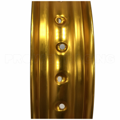 7116 T6 17 Zoll Supermoto Spoken Aluminiumlegierung Radfelgen mit langlebiger Lackierung