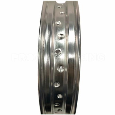 Silberveredelung WM 2.50x18 Motorradfelgen aus Aluminiumlegierung