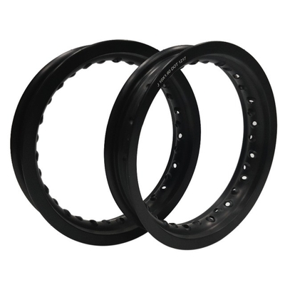 10&quot; 12&quot; 14&quot; Motorrad Räder aus Legierung in hellschwarzem Farbton für Kindermotorräder