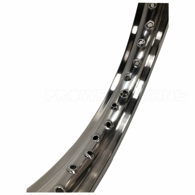 CRF 450 2.15x18 Silber Motorradfelgen aus Aluminiumlegierung mit Lackierung