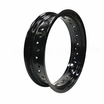 4.25 x 17 Zoll helle schwarze Motorradfelgen aus Aluminiumlegierung für die Supermoto-Anpassung