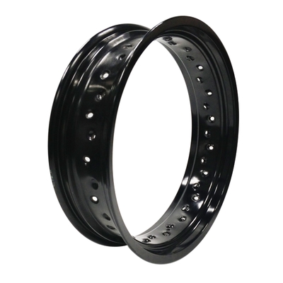 Hohe Zuverlässigkeit und Leistung 4,25 x 17 &quot; Supermoto Alloy Radfelge in Schwarz