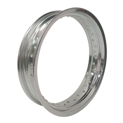 Hohe Zuverlässigkeit und Leistung 4,25 x 17 &quot; Supermoto Alloy Radfelge in Schwarz