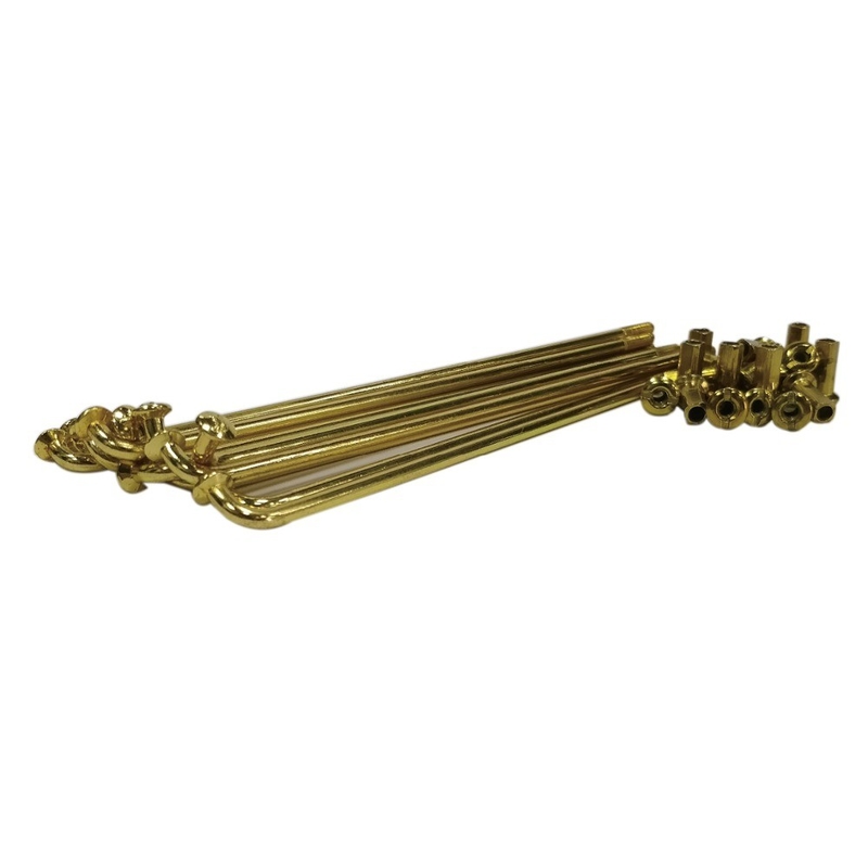 Stahl Motorrad Spitzen und Nippel in Gold Farbe für Motorrad Ersatz 8G 9G 10G