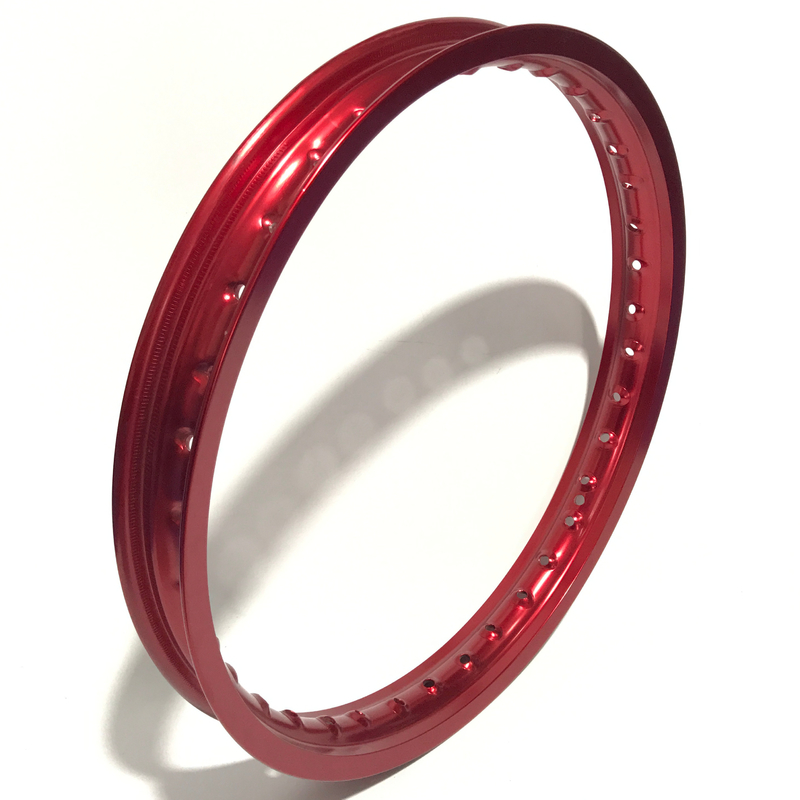 19 Zoll WM Classic Rot Motorrad Felgen geeignet für Motorräder und Fahrräder