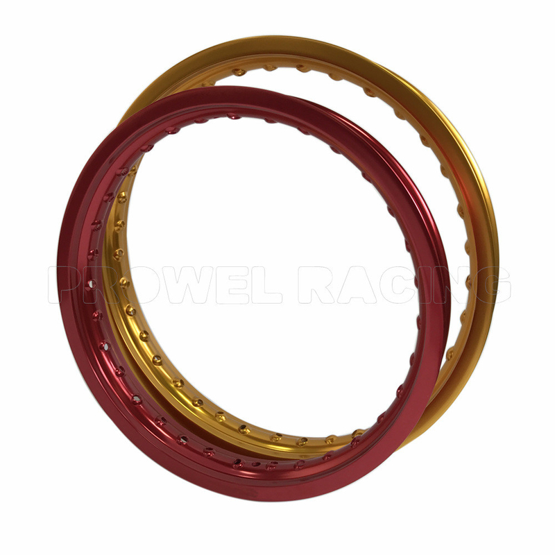 Anodisierte WM 16-Zoll-Motorradfelder aus Aluminiumlegierung für Kundenanforderungen