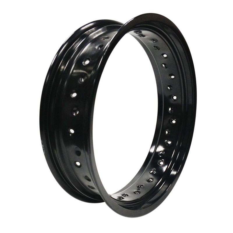Hohe Zuverlässigkeit und Leistung 4,25 x 17 &quot; Supermoto Alloy Radfelge in Schwarz